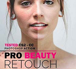 PS动作－美容润肤：Pro Beauty Retouch - PHOTOSHOP ACTION